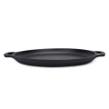 preseasoned metal type Cast iron pizza pan